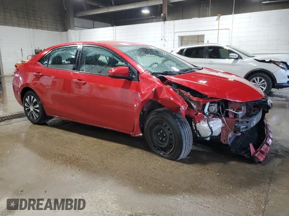 2019 Toyota Corolla L z VIN 2T1BURHE2KC132350, wystawiony jako Copart lot #56700095 z przebiegiem 109 521 mil mil oraz Szkoda całkowita • Salvage title. Historia ofert i sprzedaży dostępna na DreamBid. Obrazek 4.