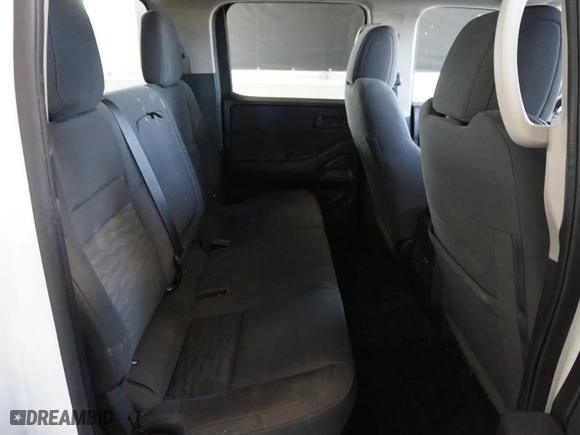 2022 Nissan Frontier S with VIN 1N6ED1EK0NN685862, listed as a Copart auction lot 48057035 with 28,515 mi miles and Salvage Title. Bid and sale history available at carsss.com. Image 6.