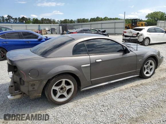 2003 Ford Mustang GT Deluxe with VIN 1FAFP42X13F392646, listed as a Copart auction lot 57938995 with 117,732 mi miles and Salvage title. Bid and sale history available at DreamBid. Image 3.