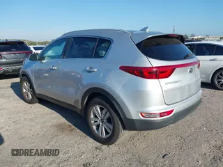 2017 Kia Sportage LX with VIN KNDPM3AC5H7074451, listed as a IAAI auction lot 41889640 with 111,314 mi miles. Bid and sale history available at carsss.com. Image 3.