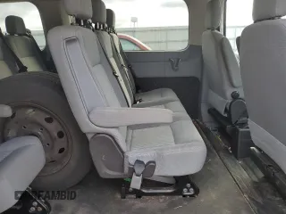 2015 Ford Transit Passenger XL with VIN 1FBZX2YG3FKA79794, listed as a Copart auction lot 77747364 with 77,693 mi miles and Salvage Title. Bid and sale history available at DreamBid. Image 11.