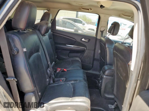 2014 Dodge Journey R/T z VIN 3C4PDCEG7ET285283, wystawiony jako Copart lot #57496895 z przebiegiem 122 391 mil mil oraz Szkoda całkowita • Salvage title. Historia ofert i sprzedaży dostępna na DreamBid. Obrazek 11.