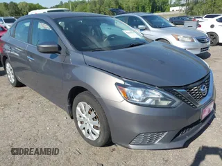 2016 Nissan Sentra SV with VIN 3N1AB7AP5GY231174, listed as a IAAI auction lot 42044575 with 107,193 mi miles and . Bid and sale history available at carsss.com. Image 1.
