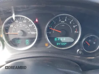 2017 Jeep Wrangler Unlimited Sahara with VIN 1C4BJWEG7HL641347, listed as a IAAI auction lot 41833356 with 84,735 mi miles. Bid and sale history available at carsss.com. Image 7.