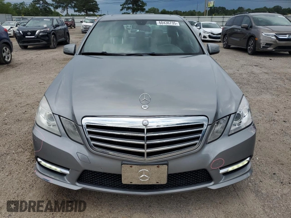 2012 Mercedes-Benz E 350 Luxury with VIN WDDHF5KB7CA548837, listed as a Copart auction lot 60436735 with 147,123 mi miles and Salvage title. Bid and sale history available at DreamBid. Image 5.