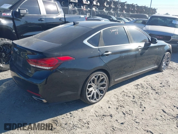 2017 Genesis G80 3.8L with VIN KMHGN4JE8HU171757, listed as a IAAI auction lot 41268186 with 175,305 mi miles and . Bid and sale history available at DreamBid. Image 4.