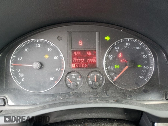 2009 Volkswagen Jetta SE z VIN 3VWRZ71KX9M140425, wystawiony jako Copart lot #85962374 z przebiegiem 177 732 mil mil oraz Szkoda całkowita • Salvage title. Historia ofert i sprzedaży dostępna na DreamBid. Obrazek 9.