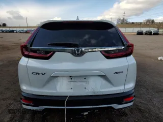 2021 Honda CR-V EX-L with VIN 2HKRW2H83MH608986, listed as a Copart auction lot 47816295 with 0 mi miles and Salvage Title. Bid and sale history available at carsss.com. Image 6.
