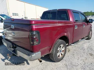 2005 Ford F-150 XLT with VIN 1FTPW125X5FA78690, listed as a IAAI auction lot 41976294 with 200,357 mi miles. Bid and sale history available at carsss.com. Image 4.