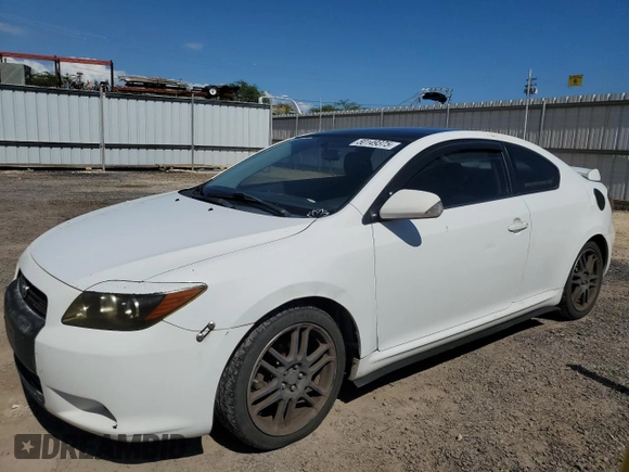 2008 Scion tC Spec z VIN JTKDE167480234496, wystawiony jako Copart lot #50149375 z przebiegiem 157 625 mil mil oraz Szkoda całkowita • Salvage title. Historia ofert i sprzedaży dostępna na DreamBid. Obrazek 1.
