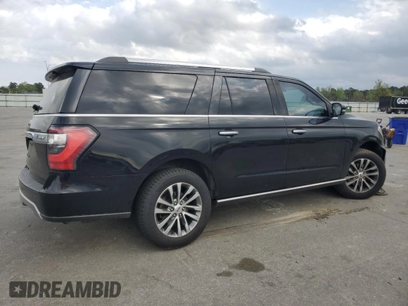 2018 Ford Expedition Max Limited with VIN 1FMJK2AT0JEA23409, listed as a Copart auction lot 51453625 with 117,003 mi miles and Salvage title. Bid and sale history available at DreamBid. Image 3.