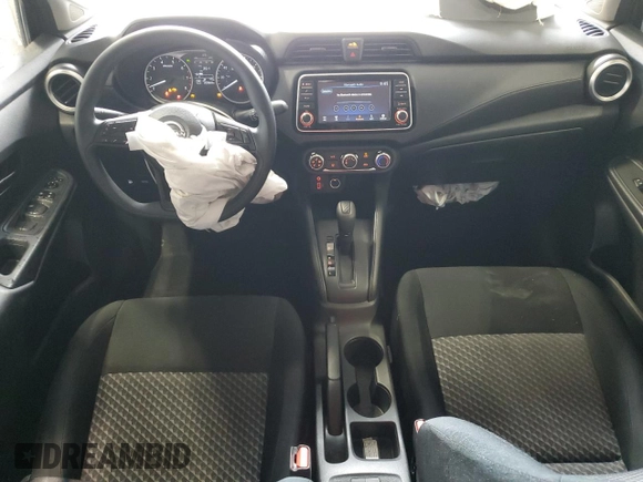 2024 Nissan Versa S with VIN 3N1CN8DVXRL923107, listed as a Copart auction lot 59899525 with 20,566 mi miles and Salvage title. Bid and sale history available at DreamBid. Image 8.
