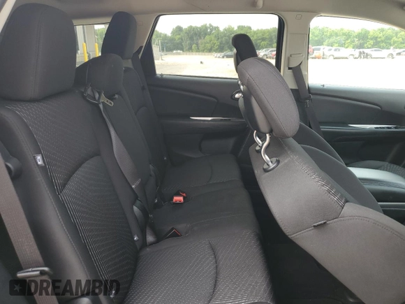 2017 Dodge Journey SXT with VIN 3C4PDCBG5HT599636, listed as a Copart auction lot 60121895 with 54,659 mi miles and Salvage title. Bid and sale history available at DreamBid. Image 11.