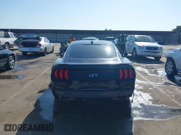 2022 Ford Mustang GT with VIN 1FA6P8CF6N5135181, listed as a IAAI auction lot 42171291 with 22,371 mi miles. Bid and sale history available at carsss.com. Image 17.