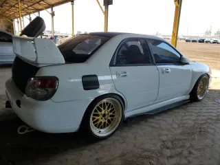 2005 Subaru Impreza Sedan (Natl) WRX with VIN JF1GD29665G502957, listed as a Copart auction lot 50046275 with 200,313 mi miles and Clean Title. Bid and sale history available at carsss.com. Image 3.