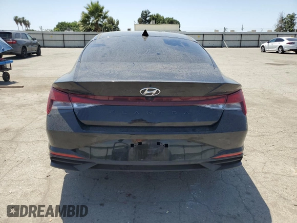 2023 Hyundai Elantra SEL with VIN KMHLS4AG0PU420351, listed as a Copart auction lot 59852415 with 31,254 mi miles and Salvage title. Bid and sale history available at DreamBid. Image 6.