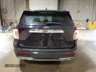 2024 Ford Explorer XLT with VIN 1FMSK7DH1RGA50482, listed as a Copart auction lot 53542645 with 33,721 mi miles and Clean Title. Bid and sale history available at carsss.com. Image 6.