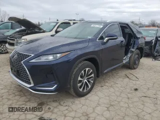 2021 Lexus RX with VIN JTJHZKFA5M2029909, listed as a Copart auction lot 44311725 with 30,556 mi miles and Salvage Title. Bid and sale history available at carsss.com. Image 1.