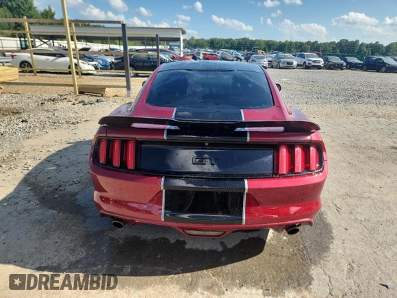 2017 Ford Mustang GT with VIN 1FA6P8CFXH5339549, listed as a Copart auction lot 64950075 with 80,465 mi miles and Non repairable. Bid and sale history available at DreamBid. Image 6.