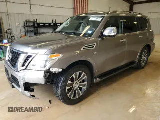 2019 Nissan Armada SL z VIN JN8AY2ND8K9093907, wystawiony jako Copart lot #53920125 z przebiegiem 78 022 mil mil oraz Czysty tytuł • Clean title. Historia ofert i sprzedaży dostępna na DreamBid. Obrazek 1.