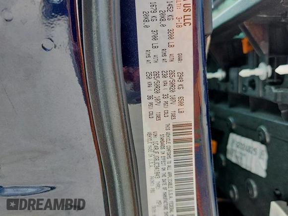 2018 Jeep Grand Cherokee Summit z VIN 1C4RJFJG6JC341843, wystawiony jako Copart lot #62220685 z przebiegiem 66 807 mil mil oraz Szkoda całkowita • Salvage title. Historia ofert i sprzedaży dostępna na DreamBid. Obrazek 14.