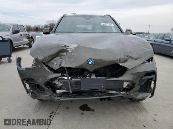 2023 BMW X5 xDrive45e with VIN 5UXTA6C08P9N43769, listed as a Copart auction lot 48232655 with 0 mi miles and Salvage Title. Bid and sale history available at carsss.com. Image 5.