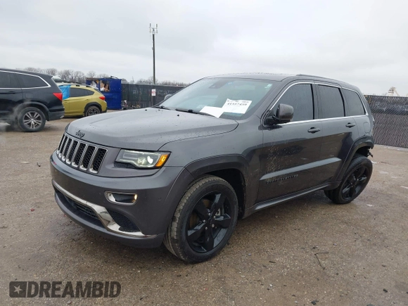 2016 Jeep Grand Cherokee High Altitude with VIN 1C4RJFCG7GC316309, listed as a IAAI auction lot 41557459 with 144,700 mi miles. Bid and sale history available at carsss.com. Image 17.