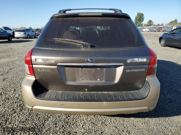 2008 Subaru Outback (Natl) i with VIN 4S4BP61C387300307, listed as a Copart auction lot 74107984 with 130,165 mi miles and Salvage Title. Bid and sale history available at carsss.com. Image 6.