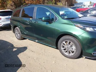 2024 Toyota Sienna XLE with VIN 5TDJSKFC2RS147426, listed as a IAAI auction lot 40587895 with 2,143 mi miles and . Bid and sale history available at DreamBid. Image 13.