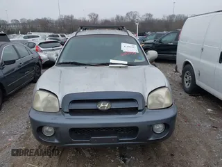 2005 Hyundai Santa Fe GLS with VIN KM8SC13D05U955011, listed as a IAAI auction lot 41496442 with 1 mi miles. Bid and sale history available at carsss.com. Image 6.