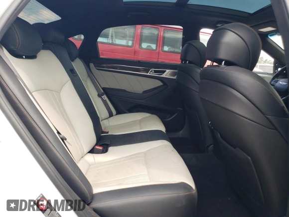 2019 Genesis G80 3.3T Sport with VIN KMTFN4JB8KU313006, listed as a Copart auction lot 69865804 with 126,992 mi miles and Salvage Title. Bid and sale history available at carsss.com. Image 10.