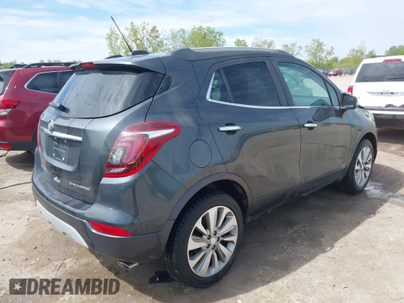 2017 Buick Encore Preferred z VIN KL4CJASB0HB179892, wystawiony jako IAAI lot #42209621 z przebiegiem 59 694 mil mil oraz . Historia ofert i sprzedaży dostępna na DreamBid. Obrazek 4.