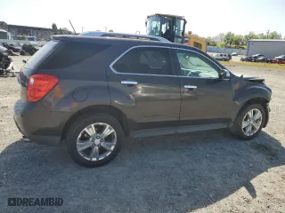 2015 Chevrolet Equinox LTZ with VIN 2GNFLDE30F6282451, listed as a Copart auction lot 52406975 with 104,356 mi miles and Salvage Title. Bid and sale history available at carsss.com. Image 3.