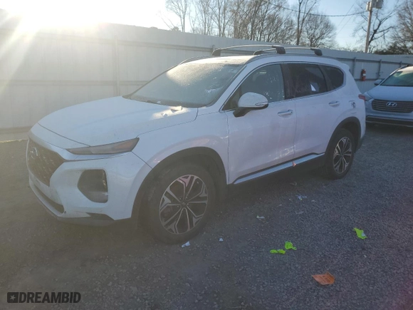 2019 Hyundai Santa Fe Limited with VIN 5NMS53AA5KH026678, listed as a Copart auction lot 86124644 with 117,335 mi miles and Clean Title. Bid and sale history available at carsss.com. Image 1.