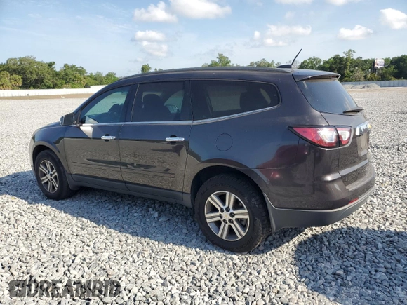 2016 Chevrolet Traverse LT with VIN 1GNKRGKD2GJ177541, listed as a Copart auction lot 54201905 with 121,011 mi miles and Clean Title. Bid and sale history available at carsss.com. Image 2.