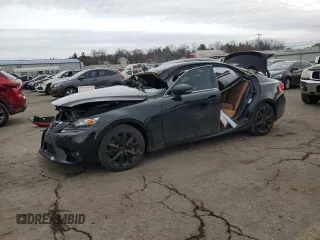 2016 Lexus IS 300 with VIN JTHCM1D20G5005925, listed as a Copart auction lot 43748915 with 0 mi miles and Salvage Title. Bid and sale history available at carsss.com. Image 1.