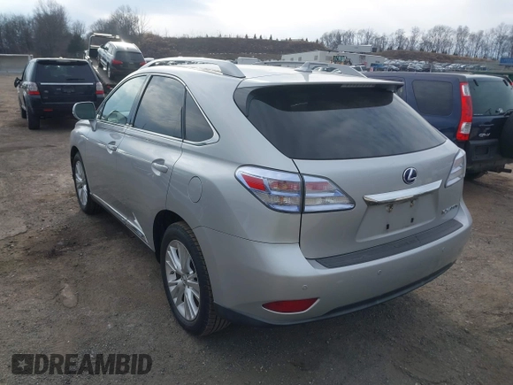 2012 Lexus RX 450h with VIN JTJBC1BA2C2045569, listed as a IAAI auction lot 41655730 with 78,319 mi miles and . Bid and sale history available at DreamBid. Image 3.