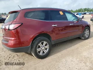 2017 Chevrolet Traverse LT with VIN 1GNKRHKD2HJ319829, listed as a Copart auction lot 53576295 with 114,428 mi miles and Salvage Title. Bid and sale history available at DreamBid. Image 3.