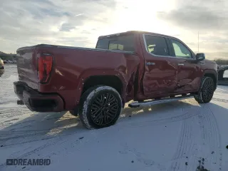 2020 GMC Sierra 1500 Denali with VIN 1GTU9FED3LZ329586, listed as a Copart auction lot 85521004 with 56,040 mi miles and Salvage Title. Bid and sale history available at carsss.com. Image 3.