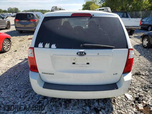 2006 Kia Sedona LX with VIN KNDMB233366031908, listed as a Copart auction lot 70193774 with 99,635 mi miles and Clean Title. Bid and sale history available at carsss.com. Image 6.