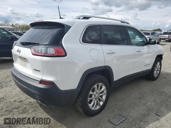 2019 Jeep Cherokee Latitude with VIN 1C4PJMCX6KD103494, listed as a Copart auction lot 51167925 with 60,540 mi miles and Salvage Title. Bid and sale history available at carsss.com. Image 3.