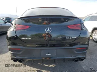 2023 Mercedes-Benz GLE 53 AMG with VIN 4JGFD6BB6PA957085, listed as a Copart auction lot 54298095 with 3,783 mi miles and Salvage title. Bid and sale history available at DreamBid. Image 6.