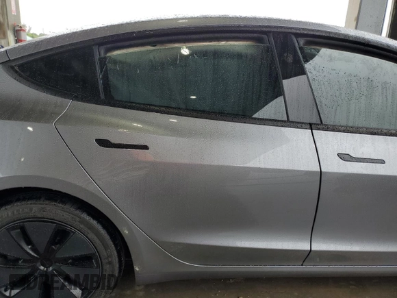 2025 Tesla Model 3 Long Range with VIN 5YJ3E1EA9SF918209, listed as a Copart auction lot 41908235 with Not provided miles and Salvage title. Bid and sale history available at DreamBid. Image 10.