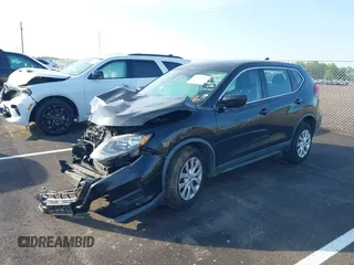 2018 Nissan Rogue S with VIN KNMAT2MT4JP564450, listed as a IAAI auction lot 42012504 with 125,172 mi miles. Bid and sale history available at carsss.com. Image 17.