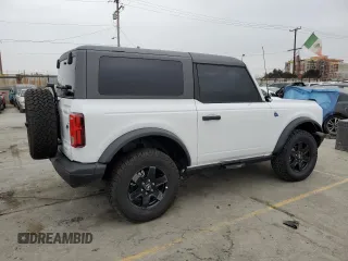 2024 Ford Bronco Black Diamond with VIN 1FMDE1AH5RLA52051, listed as a Copart auction lot 76026064 with 3,198 mi miles and Salvage Title. Bid and sale history available at DreamBid. Image 3.