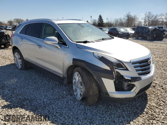 2017 Cadillac XT5 Premium Luxury AWD z VIN 1GYKNERS4HZ290840, wystawiony jako Copart lot #48330755 z przebiegiem Nie podano mil oraz Szkoda całkowita • Salvage title. Historia ofert i sprzedaży dostępna na DreamBid. Obrazek 4.