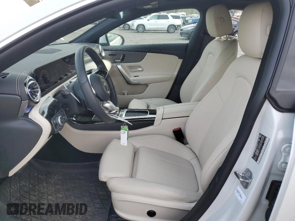 2024 Mercedes-Benz CLA 250 with VIN W1K5J4HB1RN450181, listed as a Copart auction lot 50052825 with 5,297 mi miles and Salvage title. Bid and sale history available at DreamBid. Image 7.