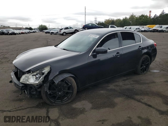 2008 Infiniti G35 with VIN JNKBV61EX8M221101, listed as a Copart auction lot 66737184 with Not Provided miles and Salvage Title. Bid and sale history available at DreamBid. Image 1.