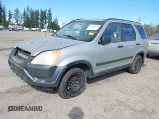2002 Honda CR-V LX with VIN JHLRD68432C013805, listed as a IAAI auction lot 41890509 with 367,650 mi miles and . Bid and sale history available at carsss.com. Image 2.
