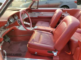 1961 Ford Thunderbird with VIN 1Y73Z116153, listed as a Copart auction lot 70746614 with 83,218 mi miles and Salvage Title. Bid and sale history available at DreamBid. Image 7.